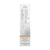 WELLA colorcharm Permanent Gel, Hair Color for Gray Coverage, 8BC Root Beer Float