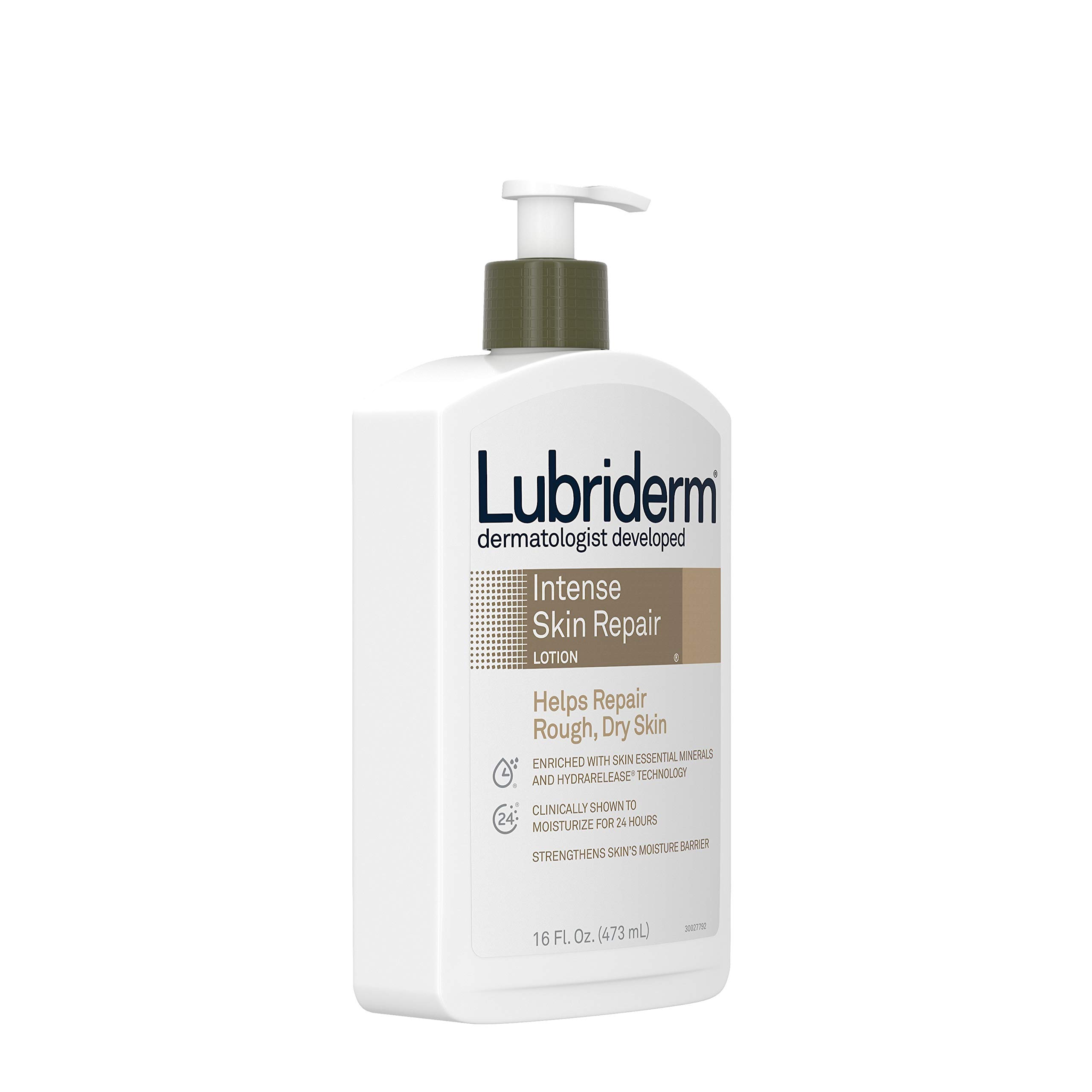Lubriderm Intense Dry Skin Repair Lotion for Relief of Rough, Dry Skin, Fast Absorbing, 16 fl. Oz (Pack of 6)