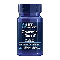 Glycemic Guard – Glucose Metabolism Supplement – with Maqui Berry and Clove Extract - Gluten-Free, Non-GMO, Once-Daily, Vegetarian – 30 Capsules