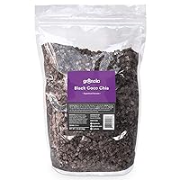gr8nola BLACK COCO (CHARCOAL) CHIA - Healthy, Low Sugar, Vegan Bulk Granola Cereal - Made with Superfoods Chia Seeds & Activated Charcoal, Soy Free, Dairy Free & No Refined Sugar, 4.5lb Resealable Bag