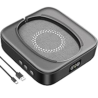 Meatanty Mouse Mover Undetectable, Super-Silent Mouse Jiggler Device Move Randomly, Automatic Wiggler Shaker Giggler, Adjustable Interval Timer, Keep Computer Laptop Active for Office Home Remote Work