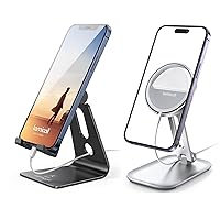 Lamicall Phone Stand for Mag Safe & Adjustable Cell Phone Stand