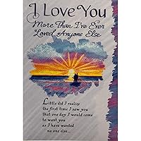 Blue Mountain Arts Greeting Card - I love you more than i have ever loved anyone else - CBM524