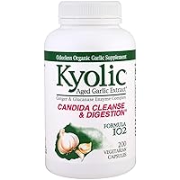 #102 Garlic W/Enzyme Veg 200 Cap