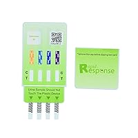 Rapid Response D4.1-1P29-25 Care First Aid Response 4 Drug Test Panel, Pack of 25