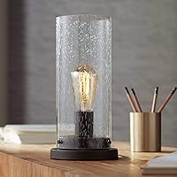 360 Lighting Libby Rustic Industrial Farmhouse Accent Uplight Table Lamp 12