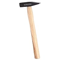 W041017 Machinists Hammer with Hardwood Handle, Drop Forged Carbon Steel (Single Pack)