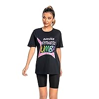 Zumba Clothes for Women: Tops Dance Floor-Ready T-Shirt Perfect for Gym People - Fun Gifts for Fitness, and Zumba Gifts