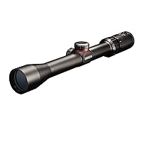 Simmons Truplex .22 Mag 4x32 Riflescope, Rimfire Rifle Scope with TrueZero Adjustment System and Rings Included, Low Caliber and Airsoft Riflescope