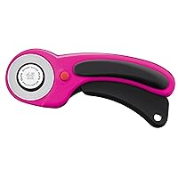 PINK Rotary Cutter, 4.5 inch, Made in Japan, PINK Handle