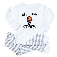 CafePress Assistant Basketball Coach Baby Pajamas