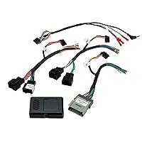 Scosche GM3000SWF GM LAN Radio Replacement Interface Adapter Retain Steering Wheel Control & OEM Amplifier, Compatible with Select 2004-up General Motors, Car Radio Wiring Harness