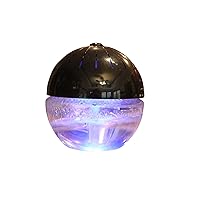 Earth Globe Air Revitalizer, Air Freshener, Room Aromatizer, Aroma and Essential Oil Diffuser with 10ML Lavender Oil (Black)