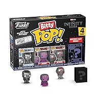 Funko Bitty Pop! Marvel Mini Collectible Toys 4-Pack - War Machine, Vision, Ultron & Mystery Chase Figure (Styles May Vary)