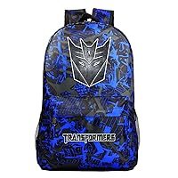 Teens Graphic Lightweight Daypack Student Canvas Book Bag,Waterproof Laptop Computer Bags Classic Travel Knpasack