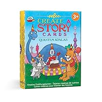 eeBoo: Quantum Koala Create a Story Cards Game, Provides Great Interaction, Creative and Imaginative Play, New Stories Every Time it is Played, Perfect for Ages 3 and up
