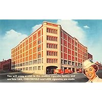 Richmond Virginia Cigarette Factory Antique Postcard J62084