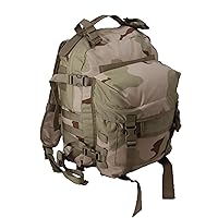 McGuire Gear 3-Day MOLLE II Assault Pack, Made of Durable Nylon Cordura— 3 Color Desert, Made in USA