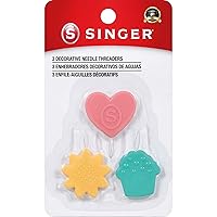 SINGER Decorative Plastic Needle Threaders, 3-Count (7340)