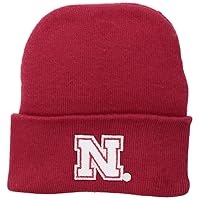 NCAA Nebraska Cornhuskers Infant Knit Cap, New Born, Red