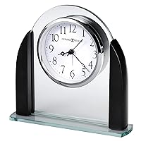 Howard Miller 547870 Baldwin Tabletop Clock, Black