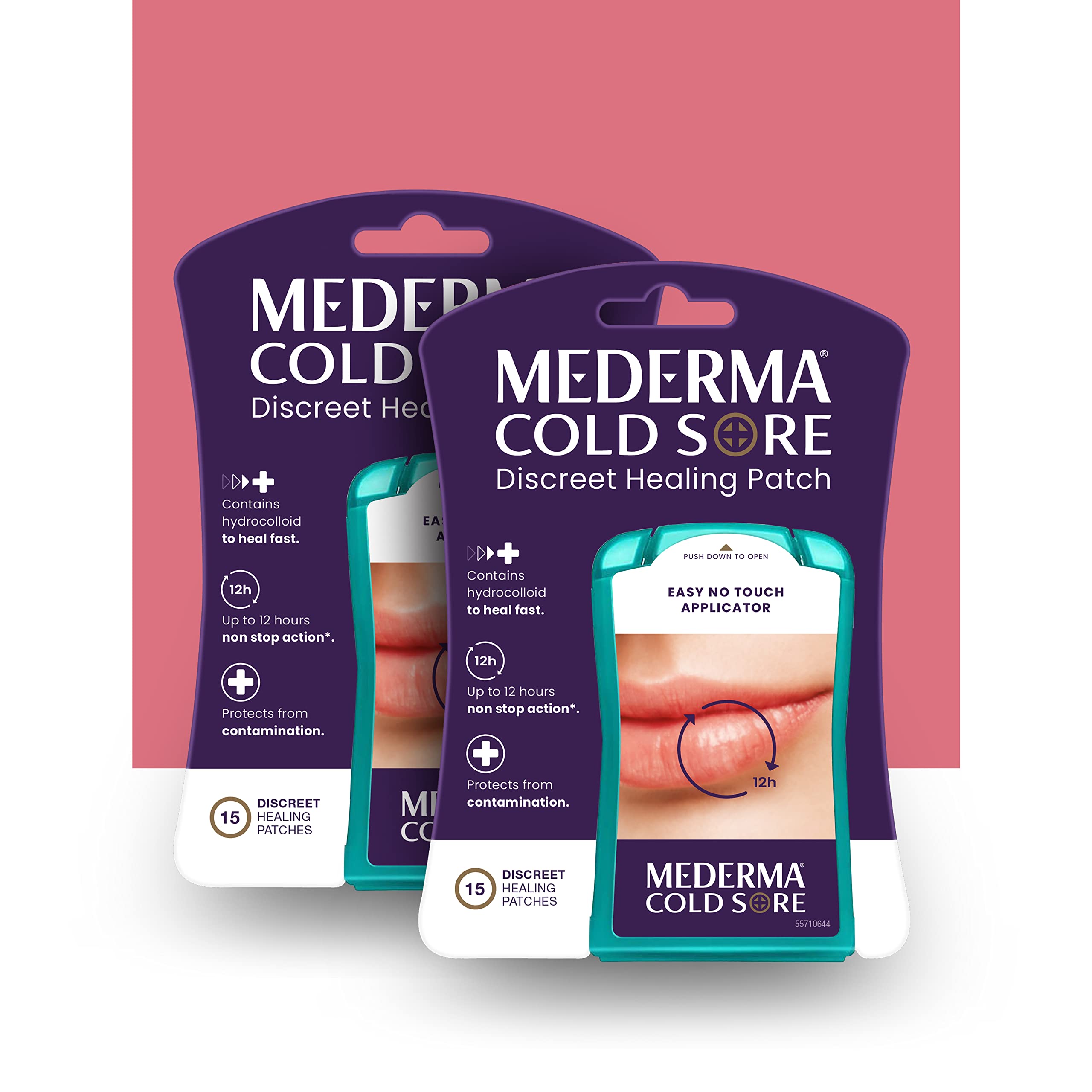 Mederma Cold Sore Discreet Healing Patch - A Patch That Protects and conceals Cold Sores - Twin Pack 30ct (2X 15ct)