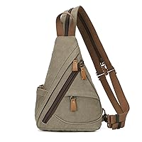 KL928 Sling Bag - Small Crossbody Backpack Shoulder Casual Daypack Rucksack for Men Women