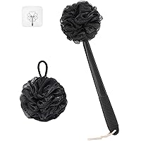 Loofah with Handle Back Scrubber for Shower, Non-Slip 17