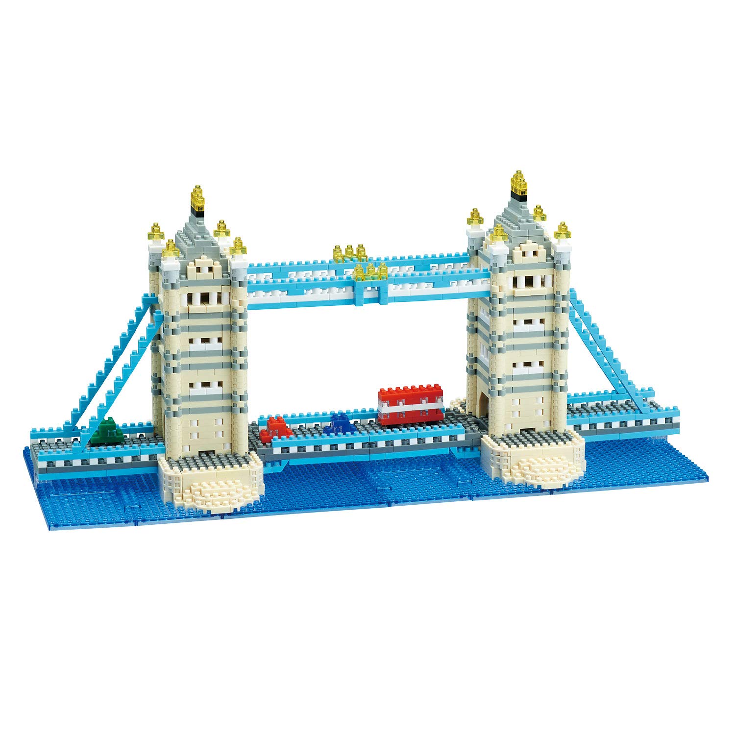 nanoblock - Tower Bridge Deluxe Edition World Famous, Advanced Hobby Series Building Kit