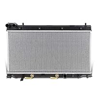 DNA Motoring OEM-RA-2955 Factory Style Aluminum Core Cooling Radiator Compatible with 07-08 HONDA FIT, 26-3/8