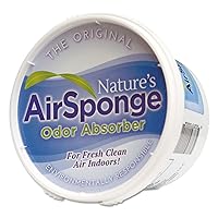 Nature's Air 1012 Odor-Absorbing Replacement Sponge, Neutral, 16 Oz, 12/Carton