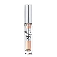 Long Lasting Highly Pigmented Metallic Liquid Eyeshadow Metal Hype, Color 1 Sparkling Champagne