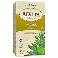 Alvita Teas Mullein Tea Bag, 24 Count
