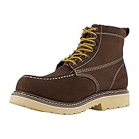 Iron Age Mens Solidifier 6 Inch Waterproof Work Safety Shoes Casual - Brown