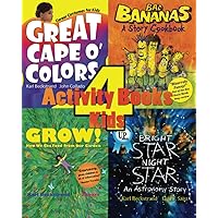 4 Activity Books for Kids: Family Fun & Learning