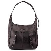 REFRESH Womens Hobo Handbag Bags And Wallets Black
