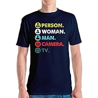 Funny Trump Person Woman Man Camera TV Election 2020 T-Shirt