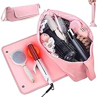 Travel Curling Iron with Hair Tools Travel Bag