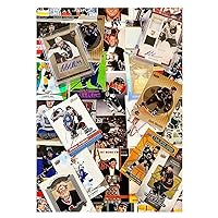 100 Hockey Card Hot Pack Box with 2 Authentic Autograph, Jersey, or Relic Cards in Every Box - Can Include Rookies, Stars, All-Stars, and Hall of Famers- Comes in Plain Card Box