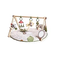 Tiny Love Boho Chic Gymini with Mirror and Detachable Toys, Wall Mount, Developmental Gym and Playmat for Babies, Newborns, and Infants