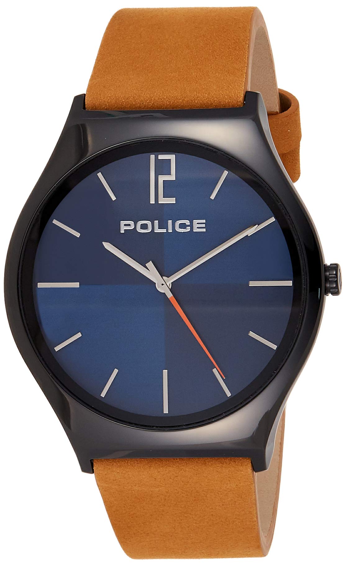 POLICE OUTLET Quartz Watch with Leather Strap 4895220904223