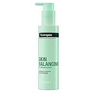 Neutrogena Skin Balancing Kaolin Clay Cleanser with 2% Polyhydroxy Acid (PHA), Mattifying & Conditioning Face Wash for Oily Skin, Paraben-Free, Soap-Free, Sulfate-Free, 6.3 fl oz