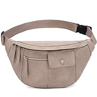 Eslcorri Crossbody Bags for Women - Fashion Sling Purse Shoulder Bag Fanny Pack Leather Causal Chest Bum Bag Cross Body Purse