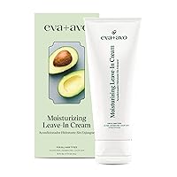 Leave In Conditioner Cream – Hair Moisturizer Cream for All Hair Types – Paraben and Sulfate-Free Leave In Hair Conditioner – Hydrating Hair Treatment with Avocado and Rosemary - 1-Pack