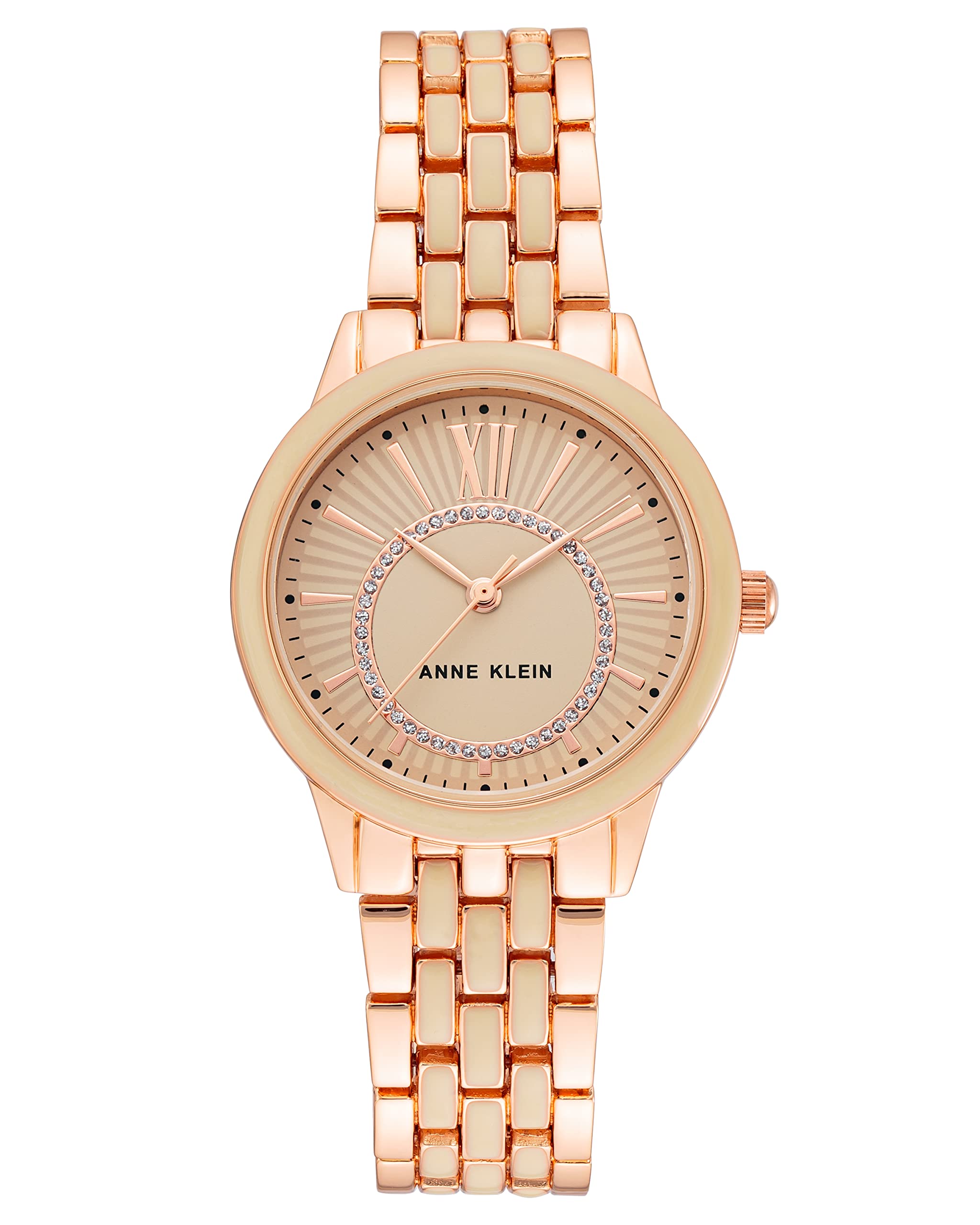 Anne Klein Women's Glitter Accented Bracelet Watch, AK/3924