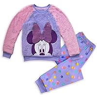 Disney Minnie Mouse Fleece Pajama Set for Girls