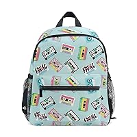 My Daily Kids Backpack Tapes In Retro 80S Style Nursery Bags for Preschool Children