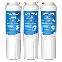 Waterdrop UKF8001 Refrigerator Water Filter 4, Replacement for Whirlpool® EDR4RXD1, EveryDrop® Filter 4, Maytag® UKF8001AXX-750, UKF8001AXX-200, 46-9006, Puriclean II, WD-F07, 3 Filters