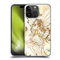 Head Case Designs Officially Licensed Nene Thomas Rhapsody in Gold Butterflies Fairies Hard Back Case Compatible with Apple iPhone 15 Pro Max