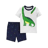 Carter's Toddler Boys Dinosaur Shorts Set
